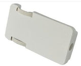 Enzo edm randaarde stekker haaks plat wit - 6141350