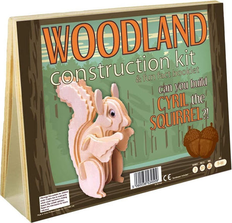 Asmodee Eichhörnchen-Waldbausatz, Cyril das Eichhörnchen