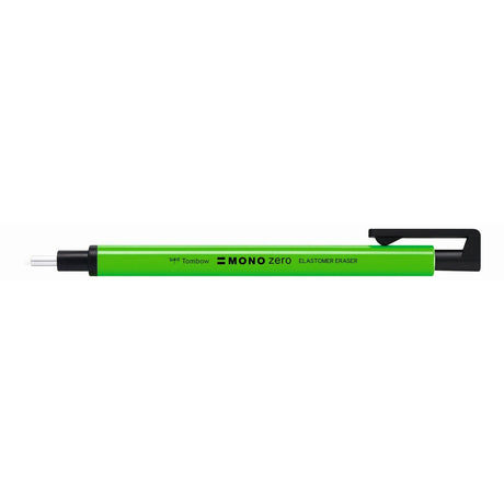 Tombow • Präzisionsradierer Mono Zero, nachfüllbar, Rundspitze 2,3 mm Durchmesser, neongrün