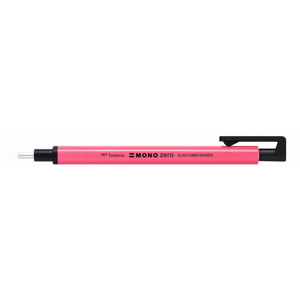 Tombow • Präzisionsradierer Mono Zero, nachfüllbar, Rundspitze 2,3 mm Durchmesser, neonpink