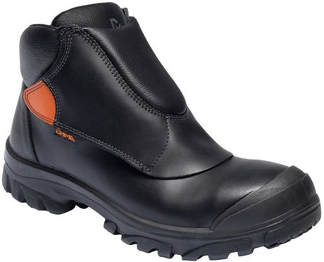 Emma safety footwear emma vulcanus d mm350848 lasschoen s3 | zwart (d) | maat 44 - 8715316160745