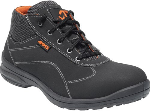 Emma safety footwear emma werkschoen anouk hoog s3 | zwart (d) | maat 42 - 11.148.003.08