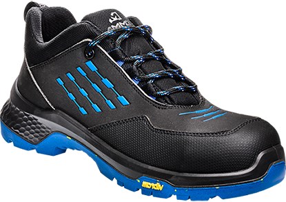 Emma safety footwear emma werkschoen crossforce d laag s3 | zwart blauw | maat 44 - 8715316154454
