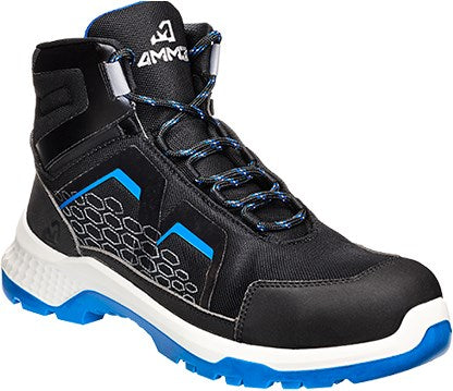 Emma safety footwear emma werkschoen crossforce fly d hoog s3 | zwart blauw | maat 42 - 8715316154133