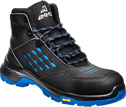 Emma safety footwear emma werkschoen crossforce xd hoog s3 | zwart blauw | maat 43 - 8715316154898