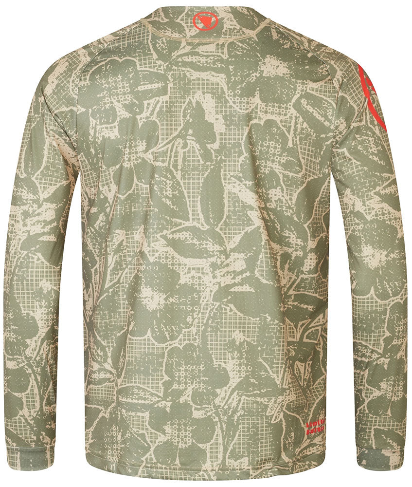 Endura Grid Floral – MTB-Langarmtrikot