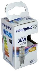 Enzo energetische LED G9 3-35 W 3000 K klar – 2710070