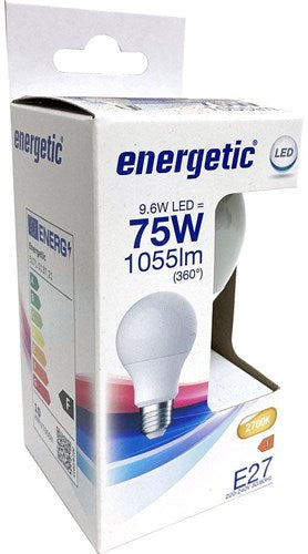 Enzo energetische LED GLS E27 9,6-75 W 2700 K matt – 2710312