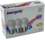 Energetic Energitc Bullet E27 5,6 W matt, 3er-Pack