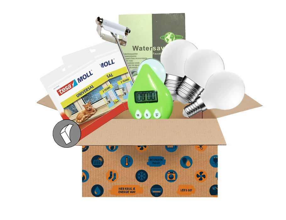 Energiesparbox - mittel - mix - rel