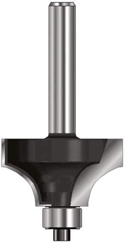 Ent Viertelrundfräser hm r12,7 mit Lager, Schaft 12 mm – 7909900
