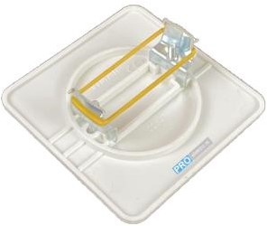 Enzo Blindplatten Vimar 8x 8cm weiß 4213800