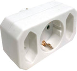 Enzo Dreifachstecker 2xEuro 1x Erde 6175906