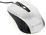 Enzo gembird optische muis usb zwart zilver 9510013