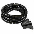 Enzo kabelbundelset 2 meter 16mm zwart - 4137400