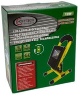 Enzo LED-Bauleuchte 10W wiederaufladbar auf Stativ 4000K IP65 - 5017682