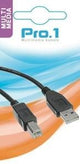 Enzo pro-1 usb kabel a-male -> b-male 1,8 meter 9280200