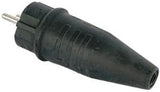 Enzo-Schutzkontaktstecker | Vollgummi abl | - 6141240