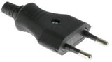 Enzo-Stecker Schwachstrom schwarz 6140200