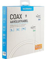 Enzo Technetics Koax-Verbindungskabel 1,5 m kompletter rechtwinkliger Stecker – 2075010