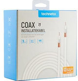 Technetix tn-coaxih-20m Koaxialkabel 20 m weiß