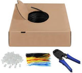 Enzo UTP Cat6 Box 100 m grau solides Outdoor-Set – 1381540