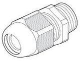 Enzo wartel pvc m25 grijs ip68 jsl per stuk 4084760