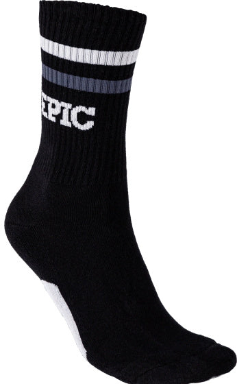 Epische Sportsocken Schwarz Größe 38 41