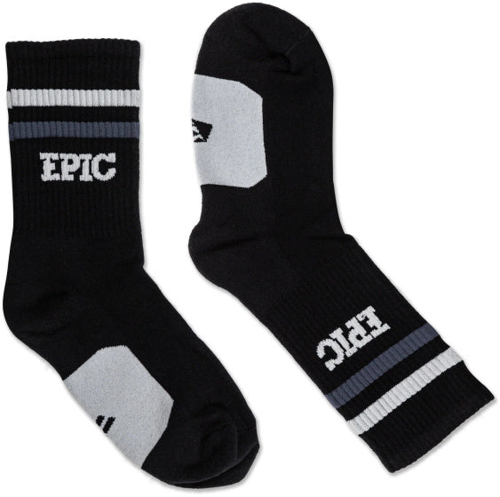 Epische Sportsocken Schwarz Größe 34 37
