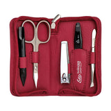 Erbe Solingen 5-teiliges Maniküre-Etui rot (erbe9016)