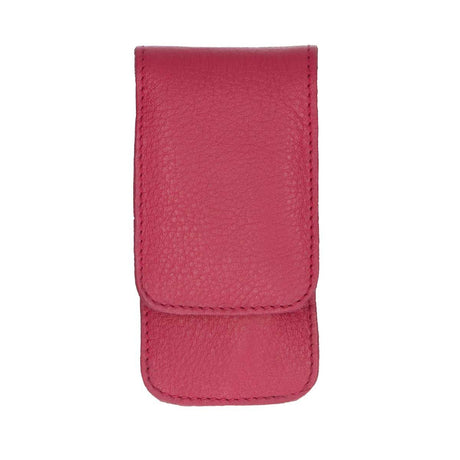 Erbe Solingen 3-teiliges Maniküre-Etui mit Druckknopfverschluss Fuchsia (erbe9079)