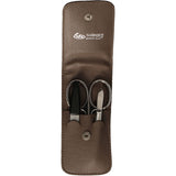 Erbe Solingen 3-teiliges Maniküre-Etui Taupe (erbe9208)