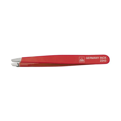 Erbe Solingen Pinzette rot Edelstahl 9,5cm (erbe92243)