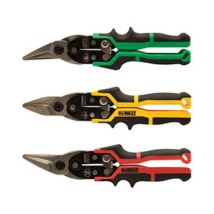 Dewalt ergo velsnijder set 3cz.