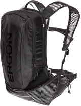 Ergon BX2 EVO -Rucksack Schwarz - Leicht - geeignet für Tagesausflüge - 10 + 1,5 l Volumen - wasserdicht - Polyester -Nylon - Sonstiges Befestigungssystem - einschließlich Regenabdeckung