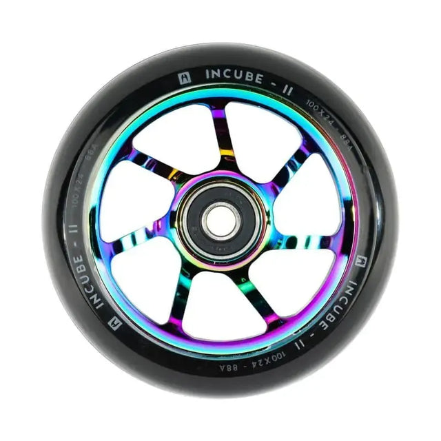 Ethic incube wheel v2 100mm rainbow