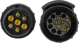 Eufab Weld Short Adapter Mini 7 auf 13-polig