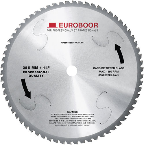 Euroboor 130.355 66 zaagblad | d 355 mm | t 66 130.355 66