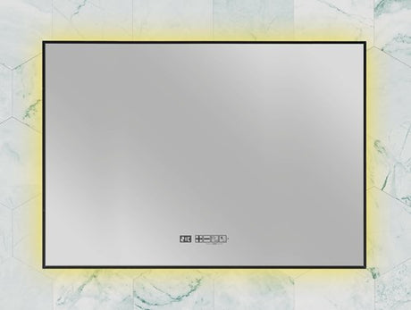 Eurom sani mirror led wifi 600 black - 350746