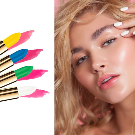 Ausgezeichneter Lavertu-Lippenstift 102 grün - warmes Alpenveilchen