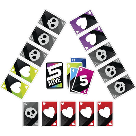 Hasbro Gaming 5 Alive Kartenspiel