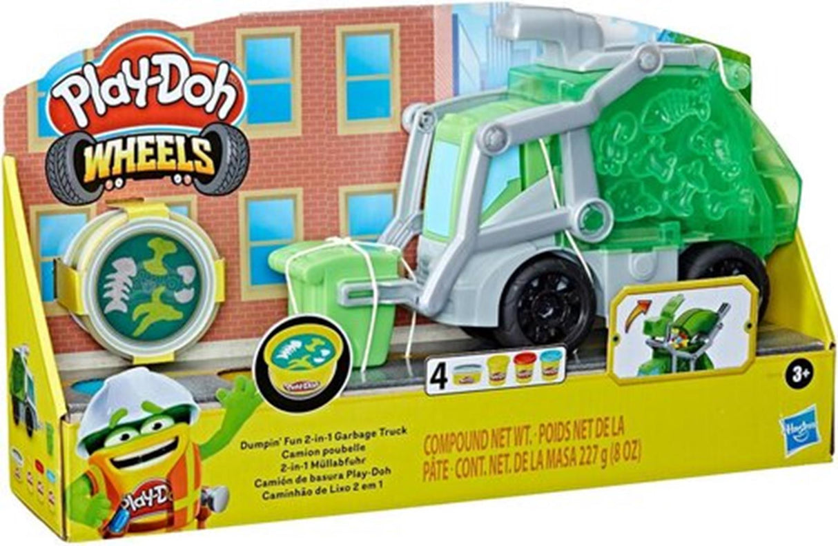 Lustiger 2-in-1-Müllwagen von Play-Doh
