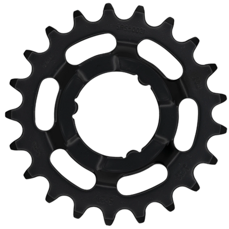 KMC -Ausrüstung 21T Schwarz - KMC Gear 21T Schwarz