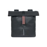 Basilikum -Stadt -Doppelfahrradbeutel - Wasser -Repellent Polyester - Schwarz - Universal Bridge System - 28-32L