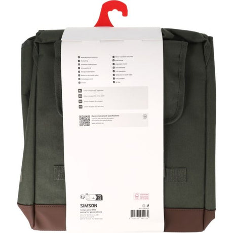 Rema Tip Top Niederlande b.v. Tasche Simson Urban Single | olivgrün | 15l