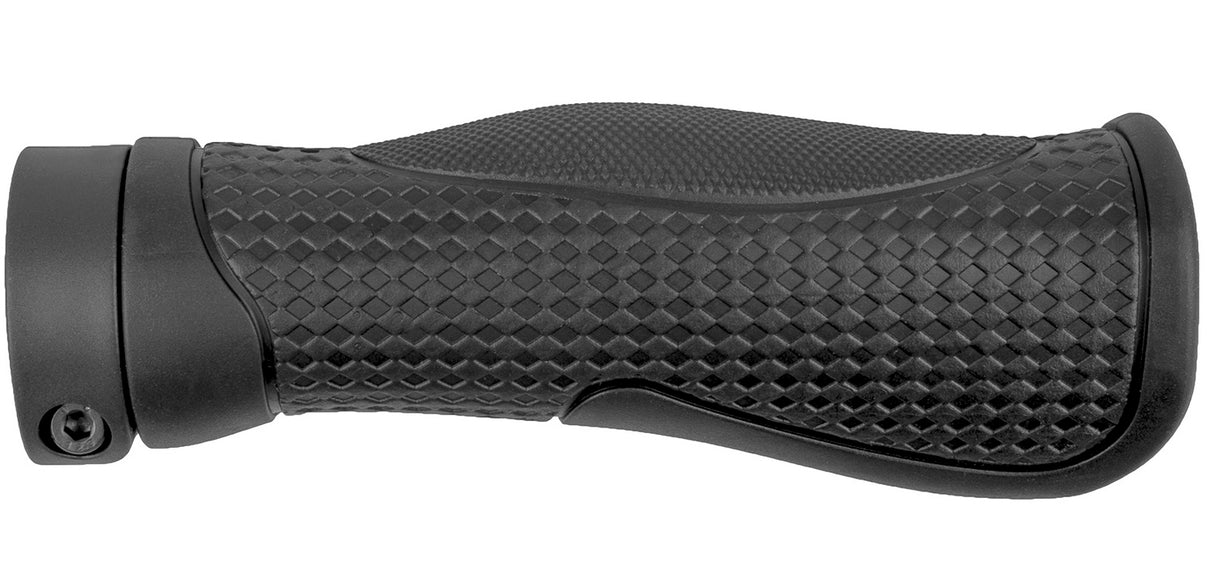 M-Wave-Wolkenbasis Ergo-Handle 130 mm mit Schraubenbestätigung schwarz