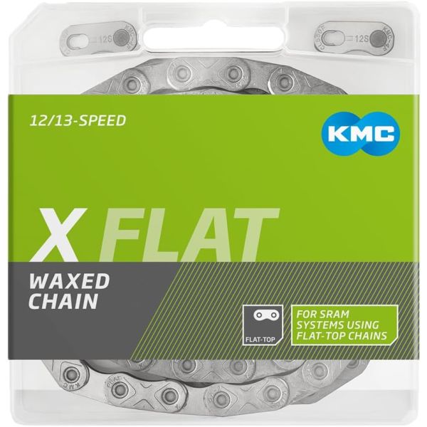 Kmc Kette X-Flat gewachst X-Flat gewachste Kette 12 13 Fach 126gl s