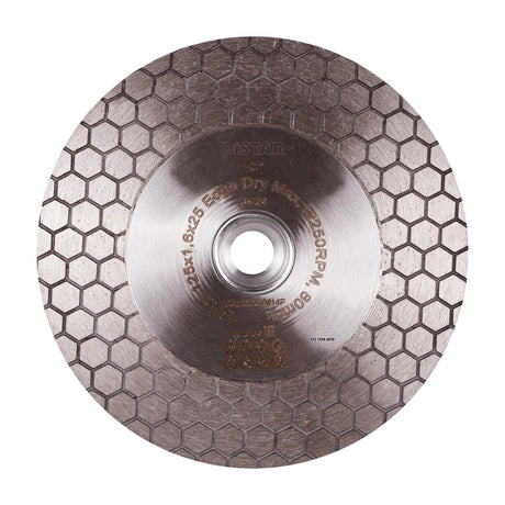 Distar diamant rand stick 125 x 1,6 x 25 x 22,23mm