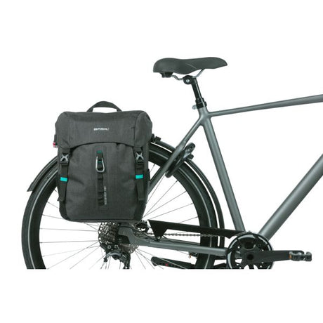 Basil Einzeltasche Discovery 365d L Mik 20l 15 x 23 x 35 cm – Schwarz