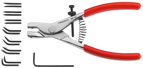 FACOM 470e Ersatzbacken für Sicherungsringzangen 467 und 469 - 470.e7
